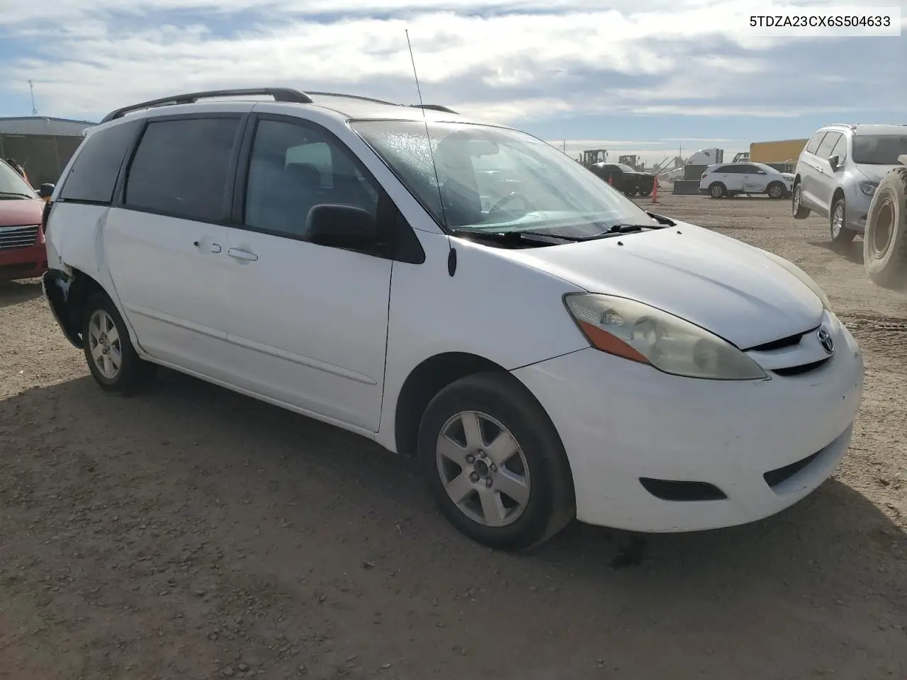 5TDZA23CX6S504633 2006 Toyota Sienna Ce