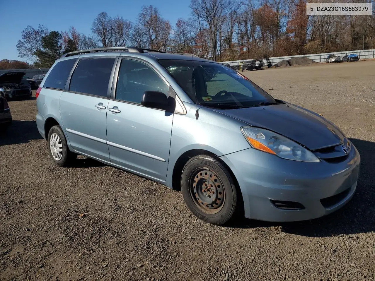 5TDZA23C16S583979 2006 Toyota Sienna Ce