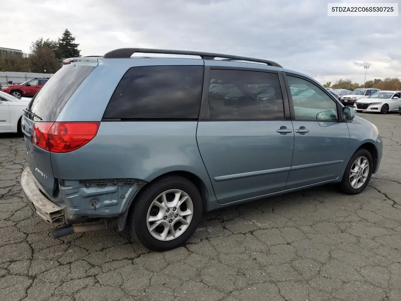 5TDZA22C06S530725 2006 Toyota Sienna Xle