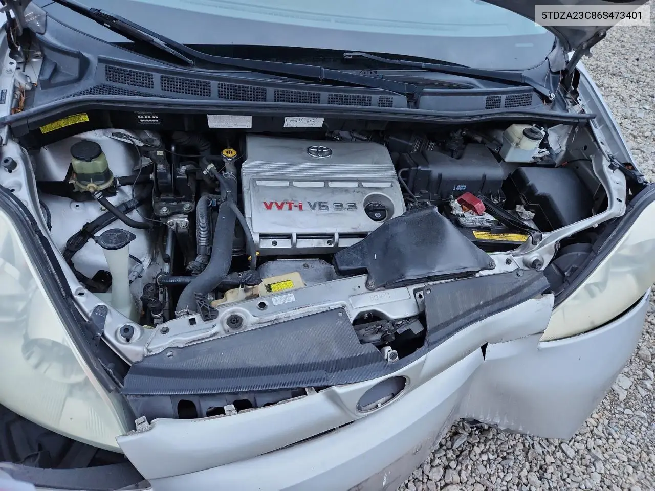 5TDZA23C86S473401 2006 Toyota Sienna Ce