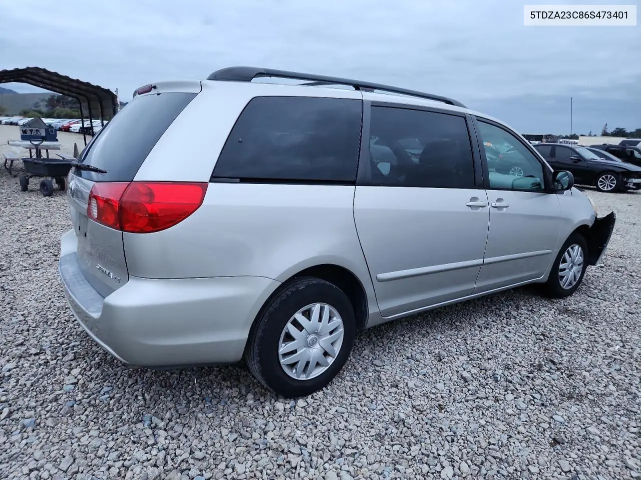 5TDZA23C86S473401 2006 Toyota Sienna Ce