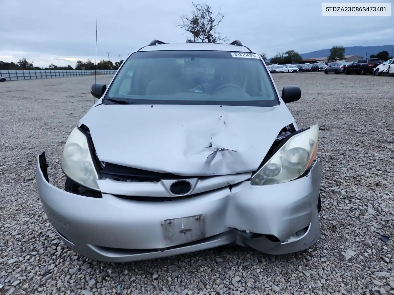 5TDZA23C86S473401 2006 Toyota Sienna Ce