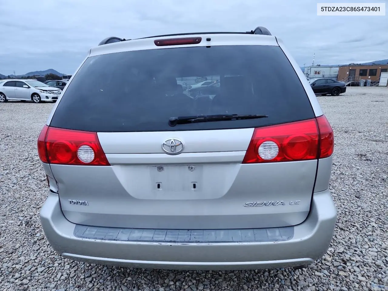 5TDZA23C86S473401 2006 Toyota Sienna Ce