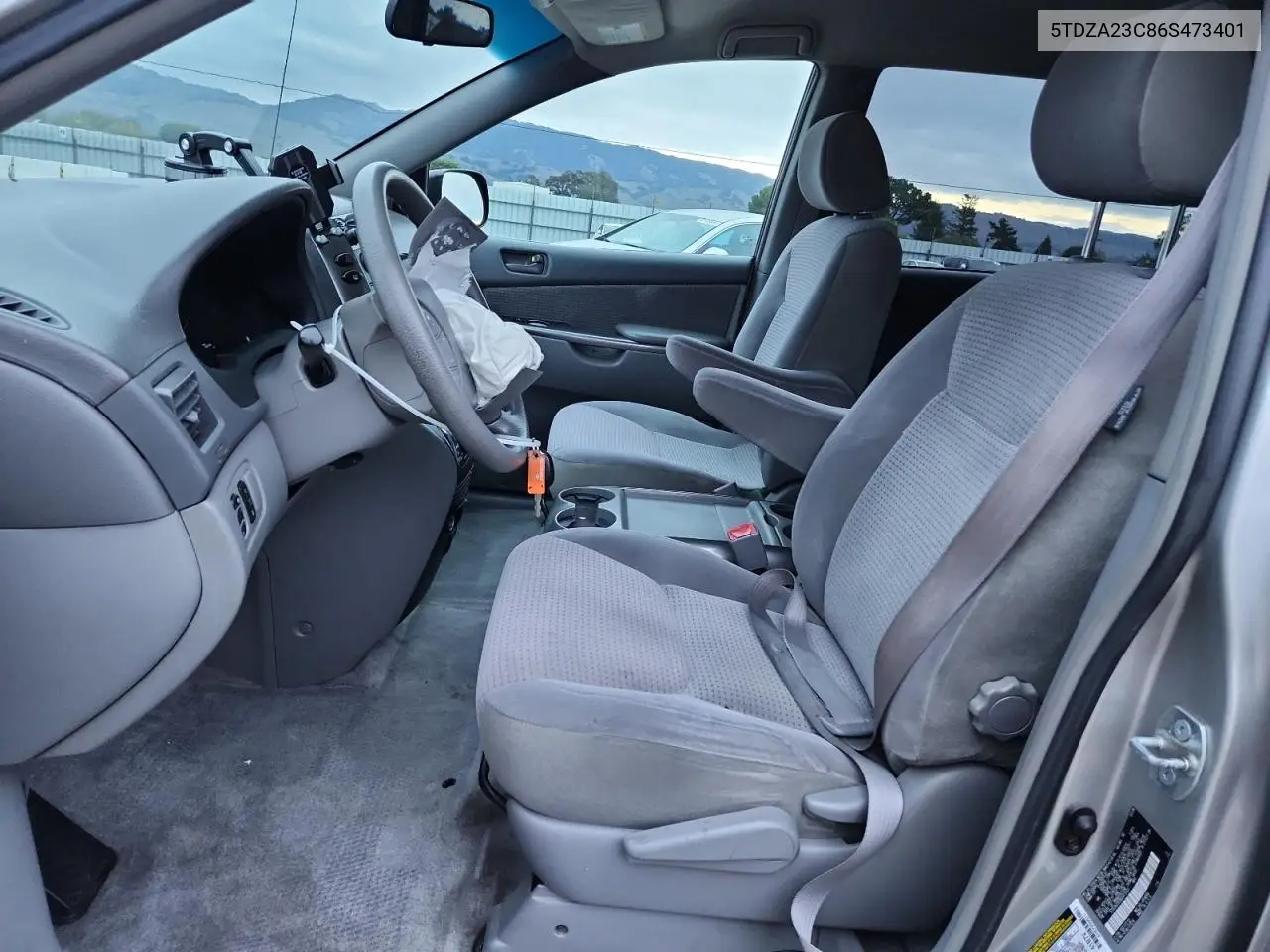 5TDZA23C86S473401 2006 Toyota Sienna Ce