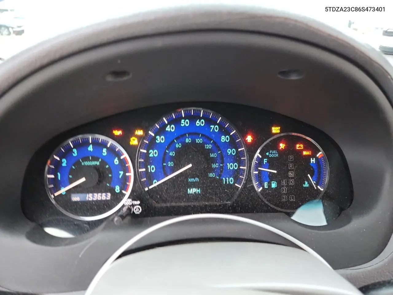 5TDZA23C86S473401 2006 Toyota Sienna Ce