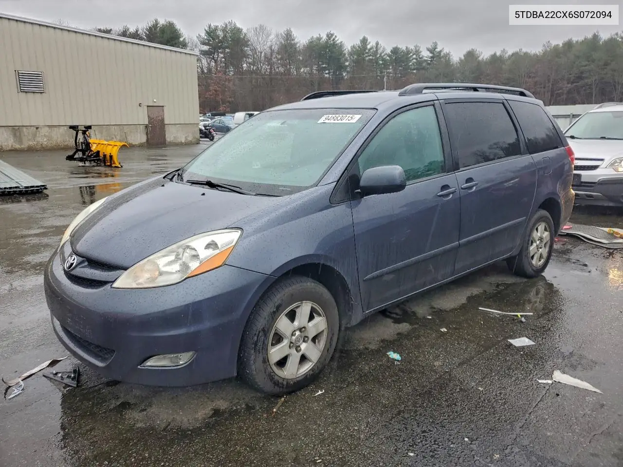 5TDBA22CX6S072094 2006 Toyota Sienna Xle