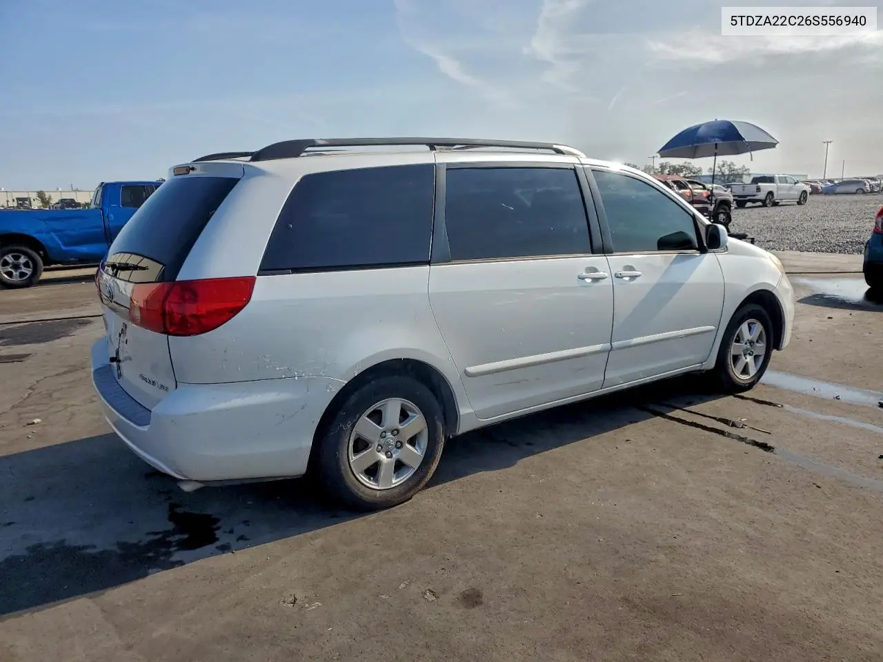5TDZA22C26S556940 2006 Toyota Sienna Xle