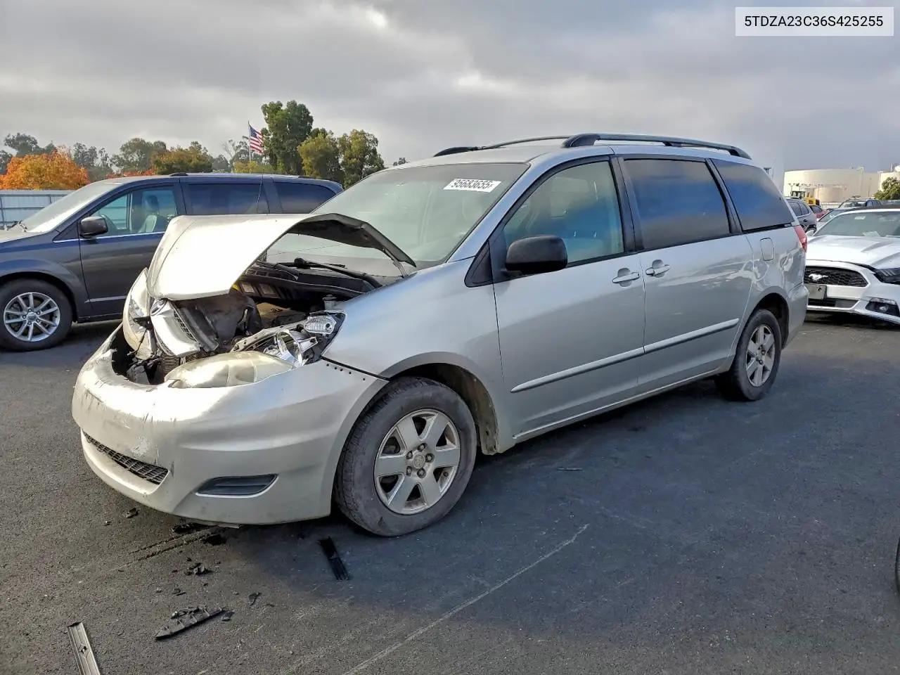 5TDZA23C36S425255 2006 Toyota Sienna Ce