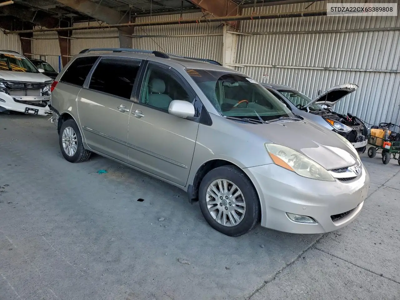5TDZA22CX6S389808 2006 Toyota Sienna Xle