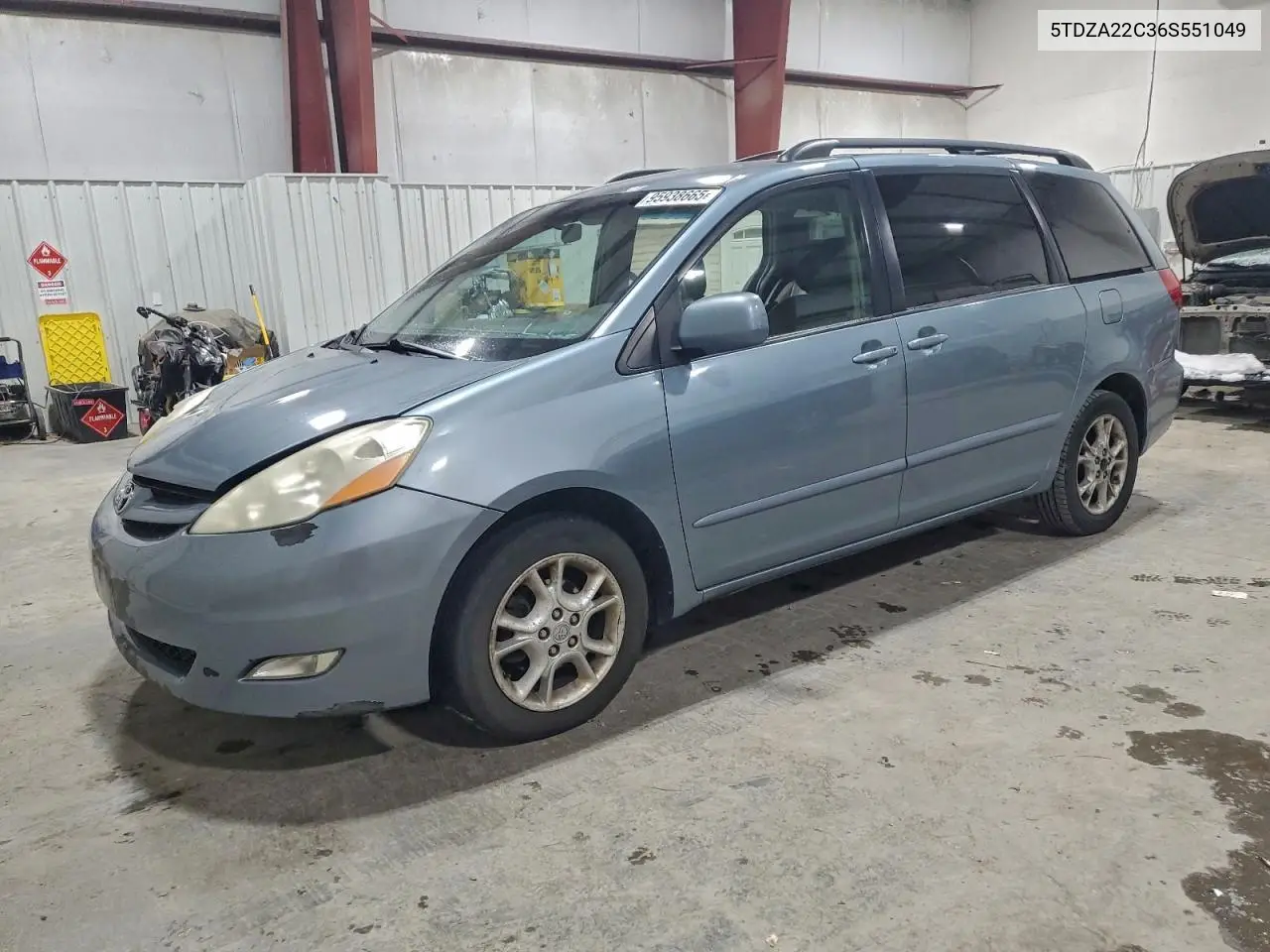 5TDZA22C36S551049 2006 Toyota Sienna Xle 7 Passenger