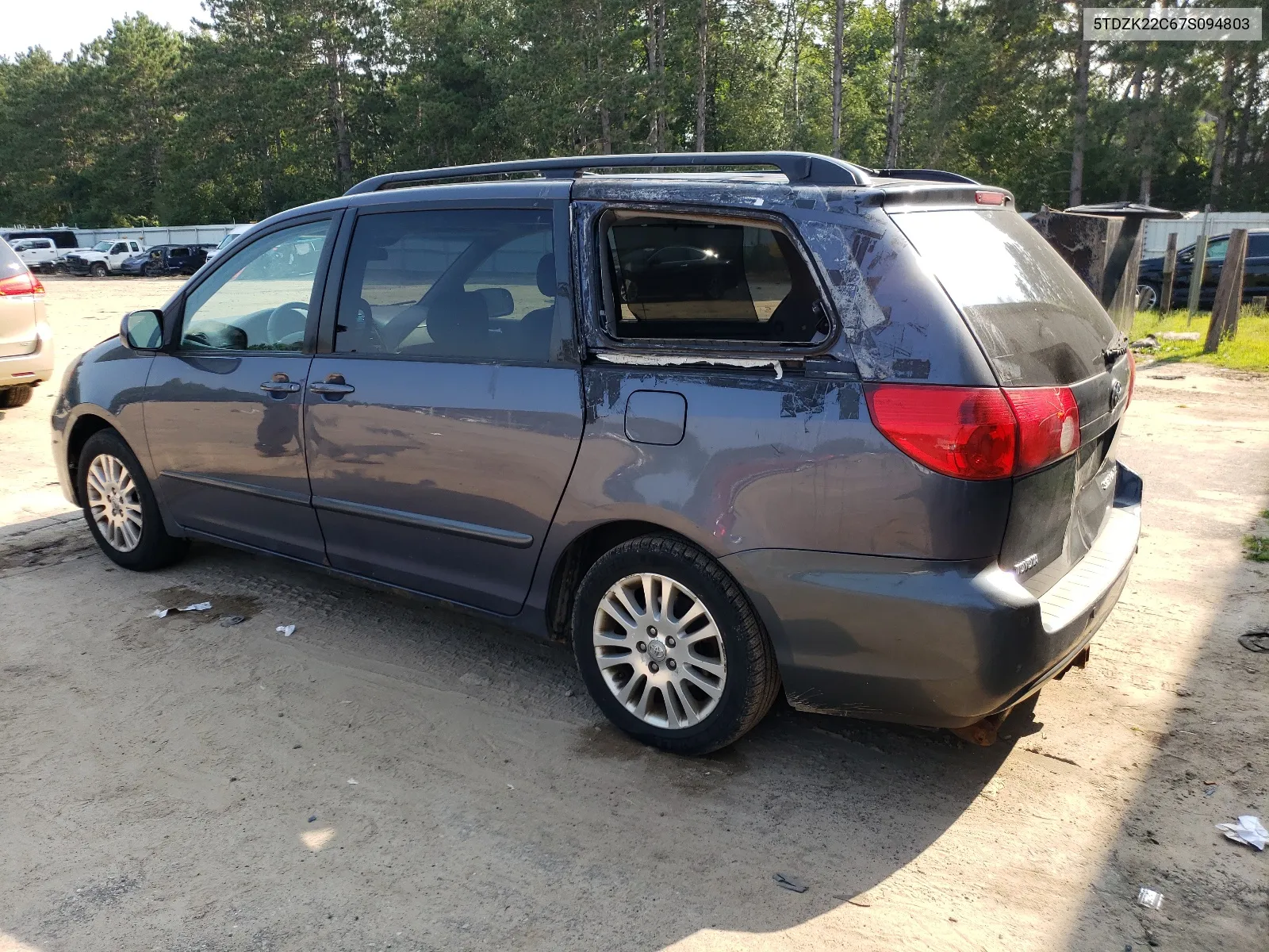 5TDZK22C67S094803 2007 Toyota Sienna Xle