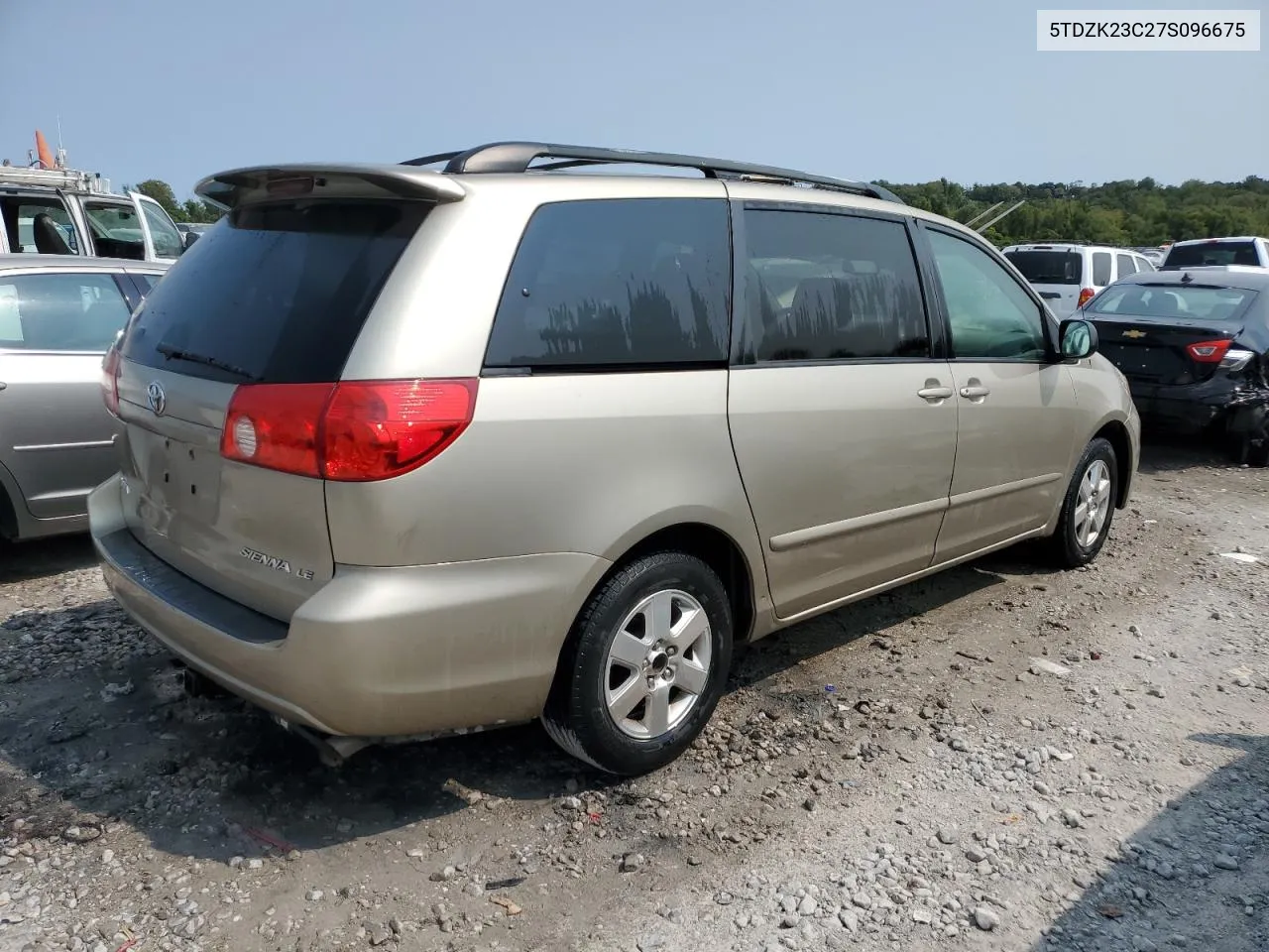 5TDZK23C27S096675 2007 Toyota Sienna Ce