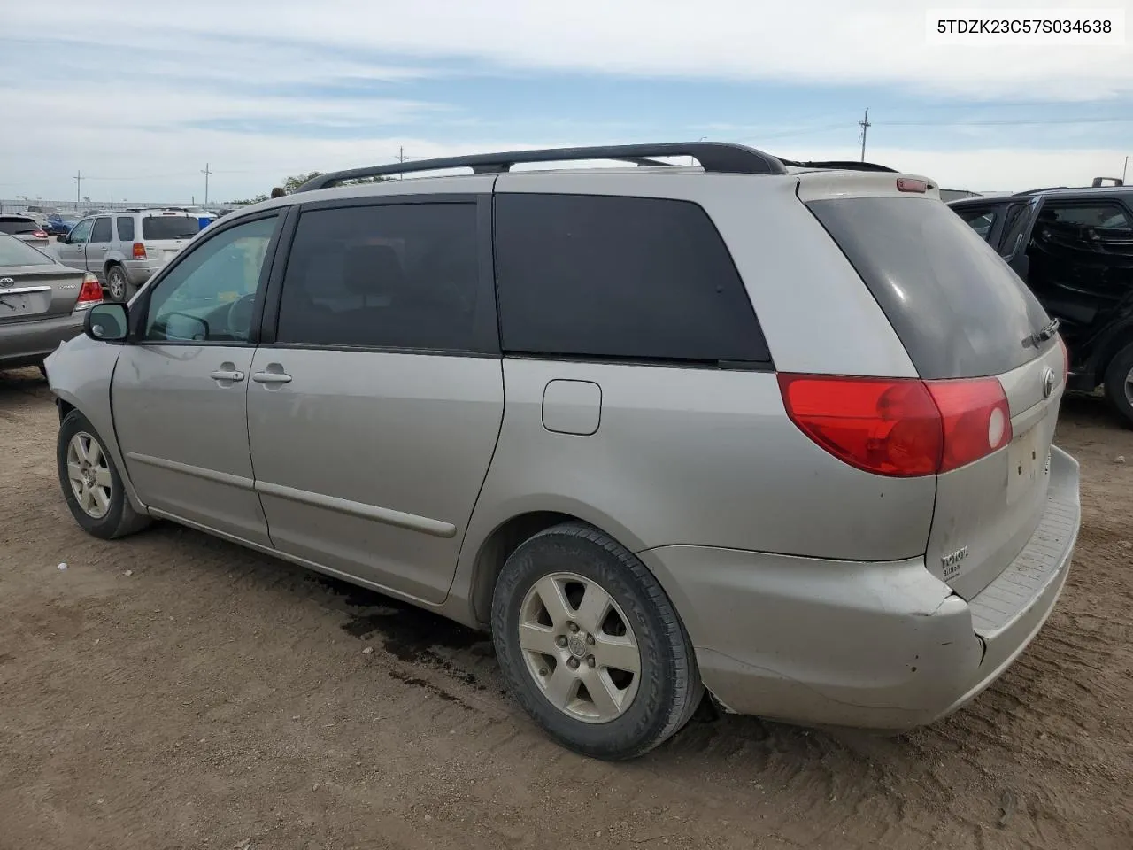 5TDZK23C57S034638 2007 Toyota Sienna Ce