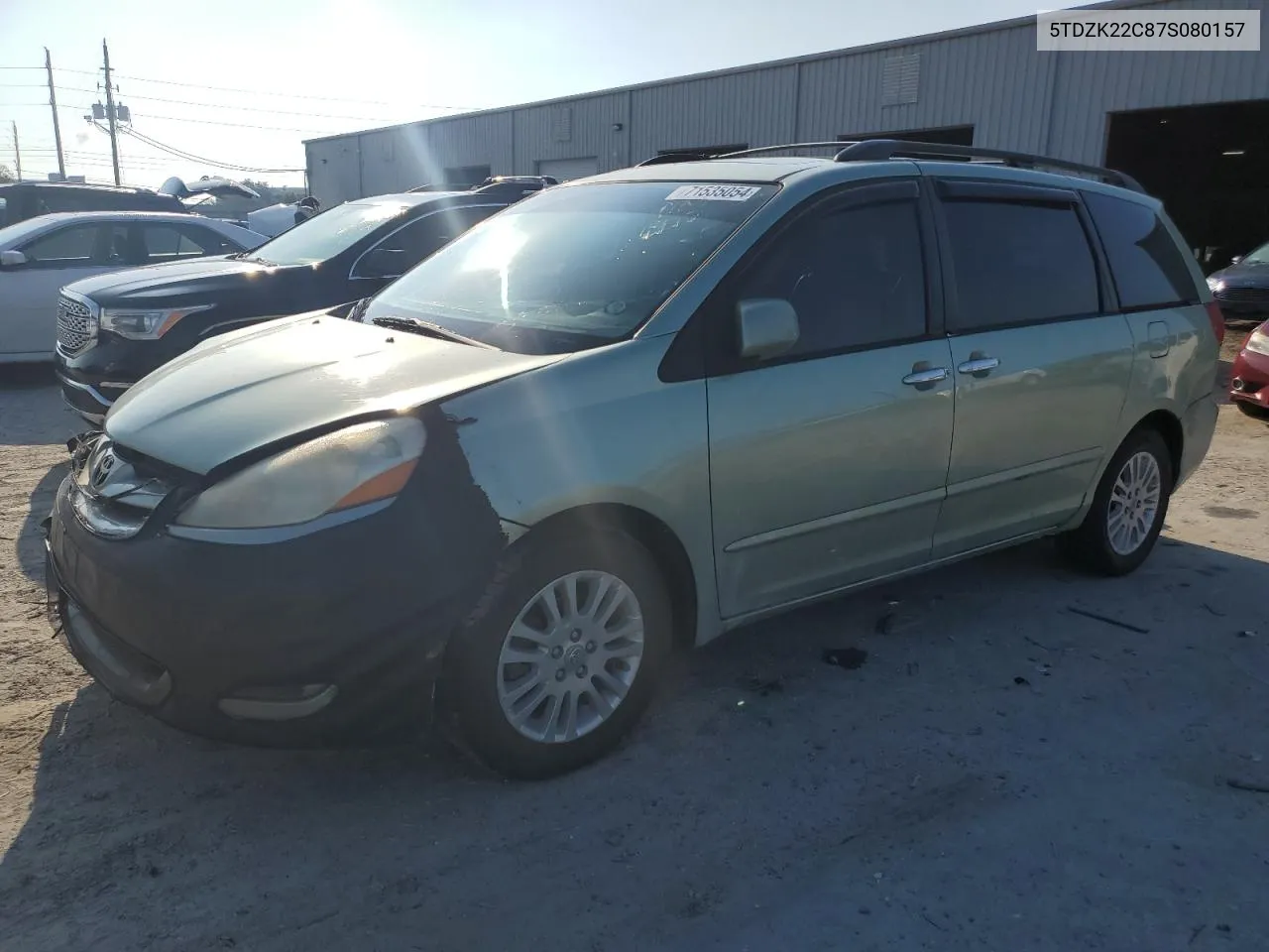 2007 Toyota Sienna Xle VIN: 5TDZK22C87S080157 Lot: 71535054