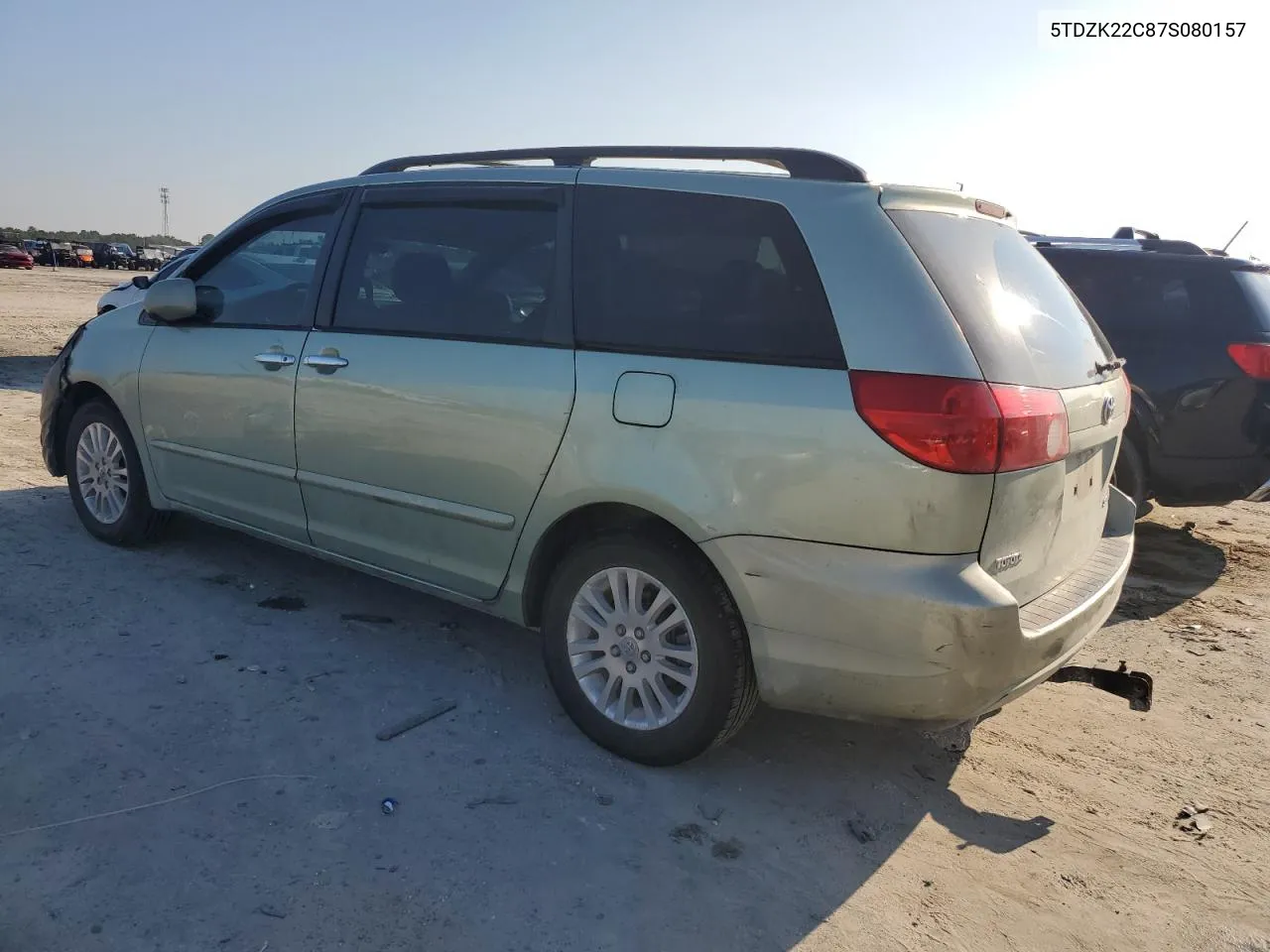 5TDZK22C87S080157 2007 Toyota Sienna Xle