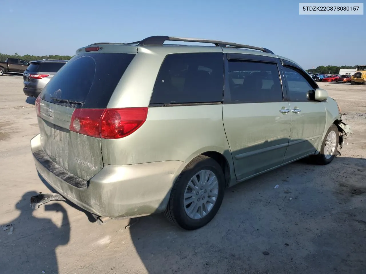 2007 Toyota Sienna Xle VIN: 5TDZK22C87S080157 Lot: 71535054