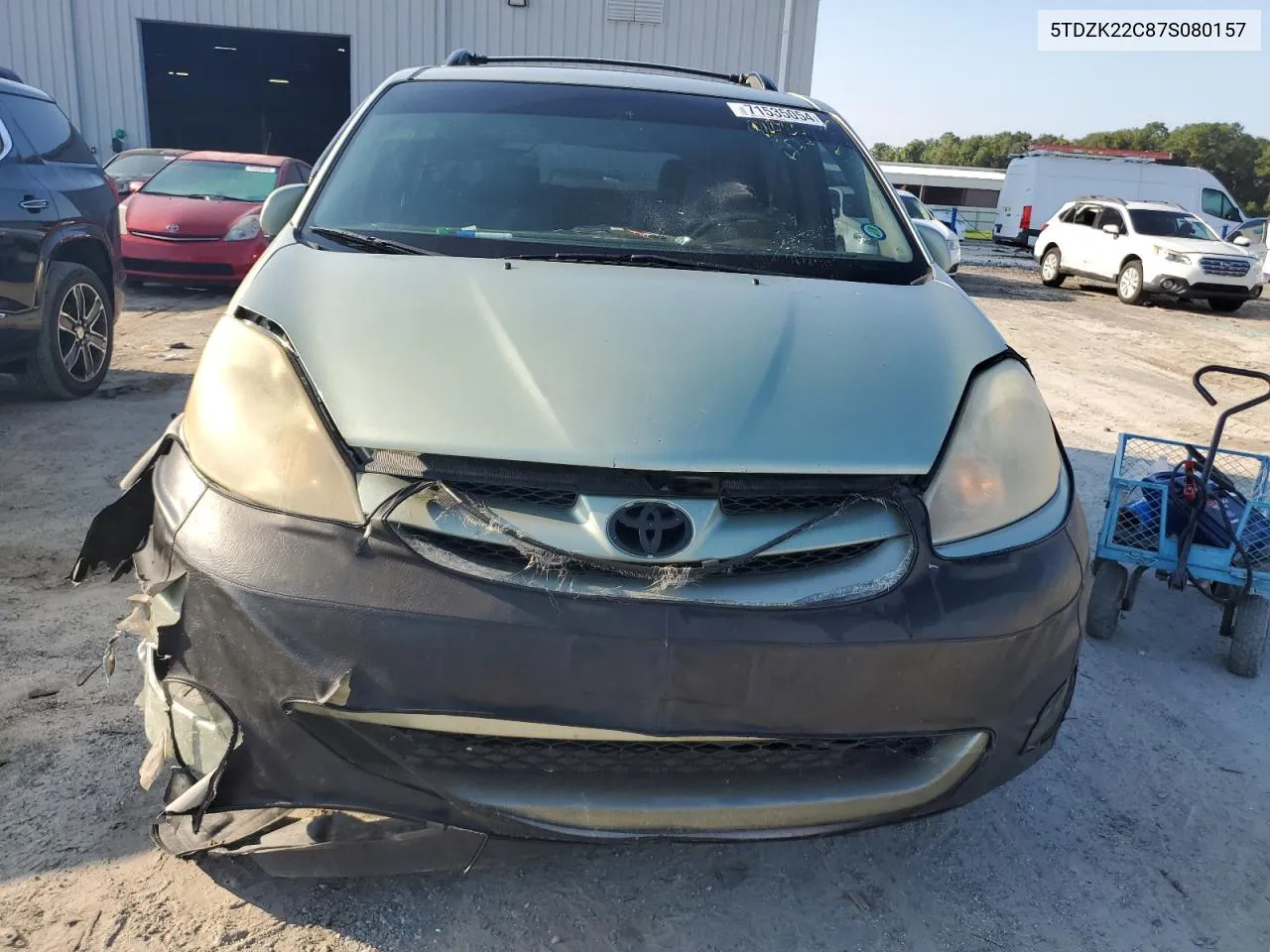 5TDZK22C87S080157 2007 Toyota Sienna Xle