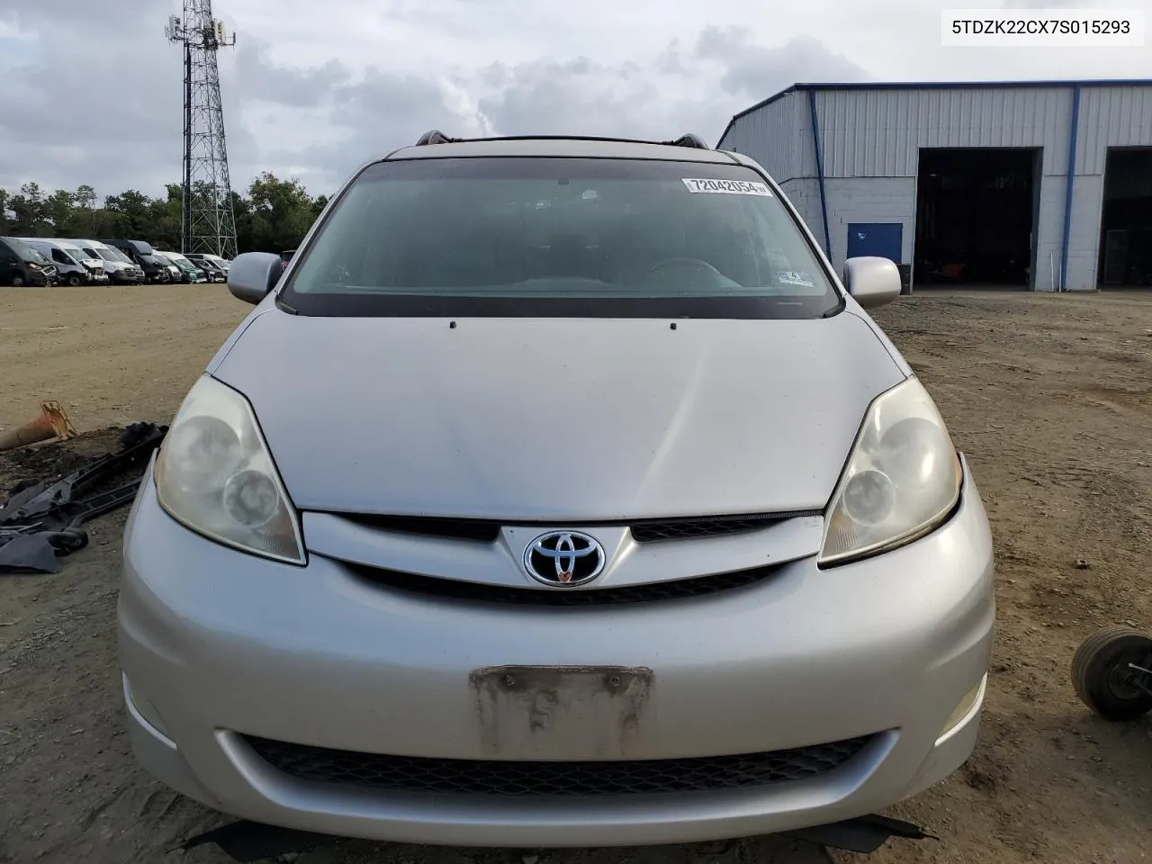 5TDZK22CX7S015293 2007 Toyota Sienna Xle