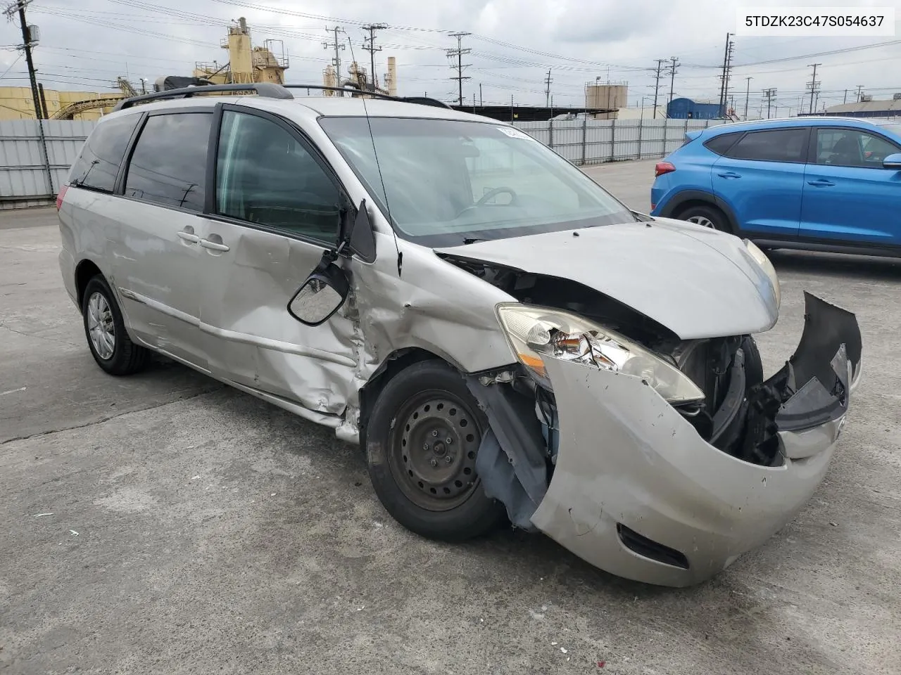 5TDZK23C47S054637 2007 Toyota Sienna Ce