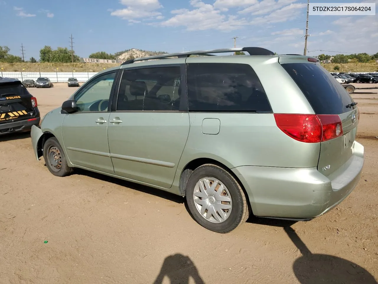 5TDZK23C17S064204 2007 Toyota Sienna Ce