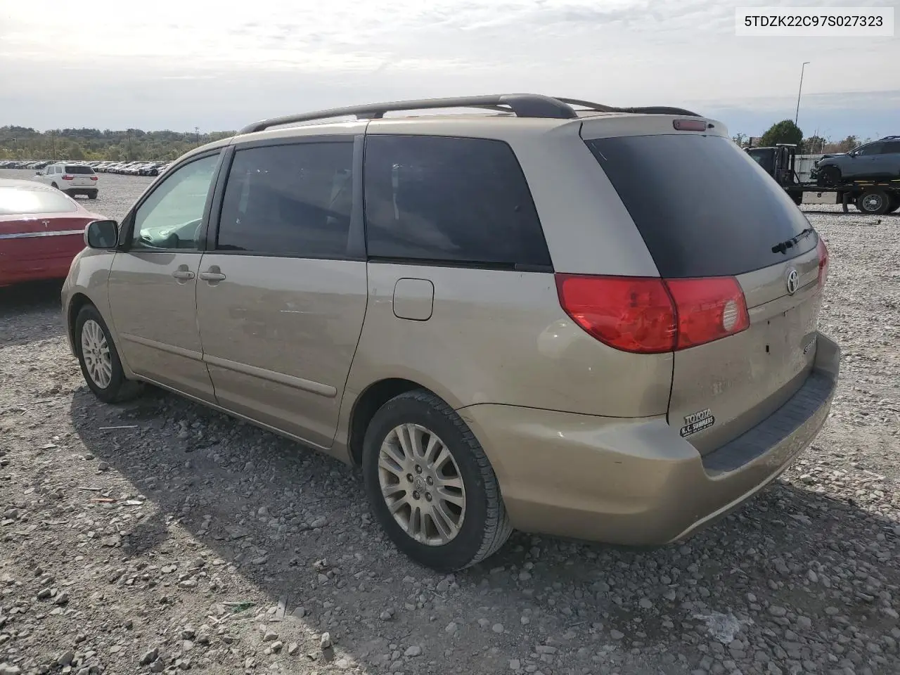 5TDZK22C97S027323 2007 Toyt Sienna Xle