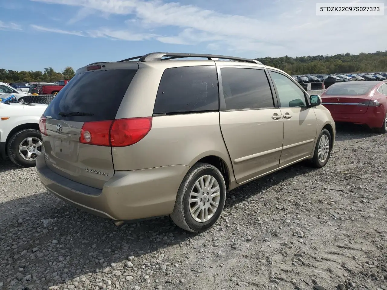 5TDZK22C97S027323 2007 Toyt Sienna Xle