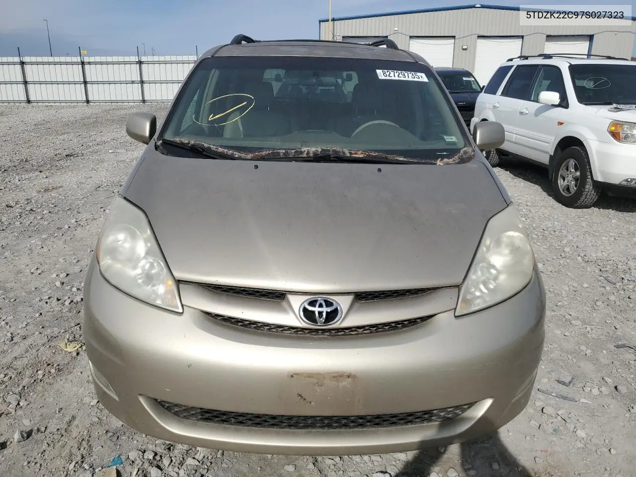5TDZK22C97S027323 2007 Toyt Sienna Xle