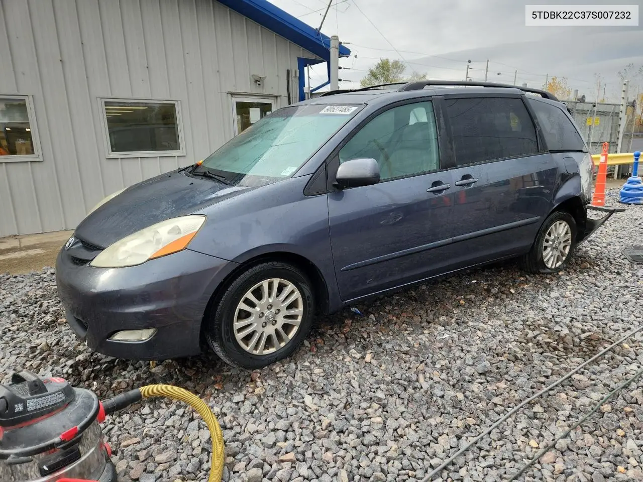 5TDBK22C37S007232 2007 Toyota Sienna Xle