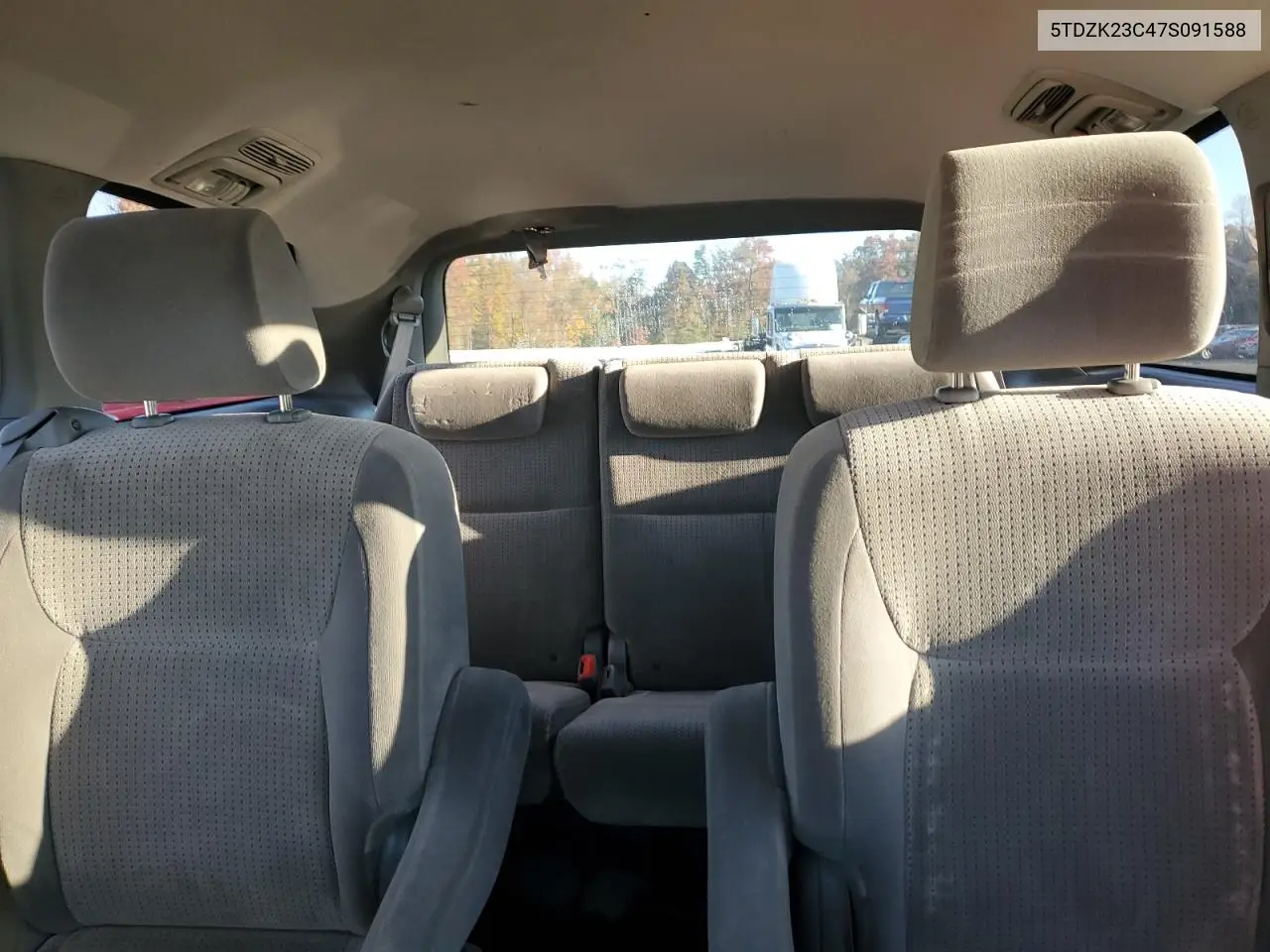 5TDZK23C47S091588 2007 Toyota Sienna Ce
