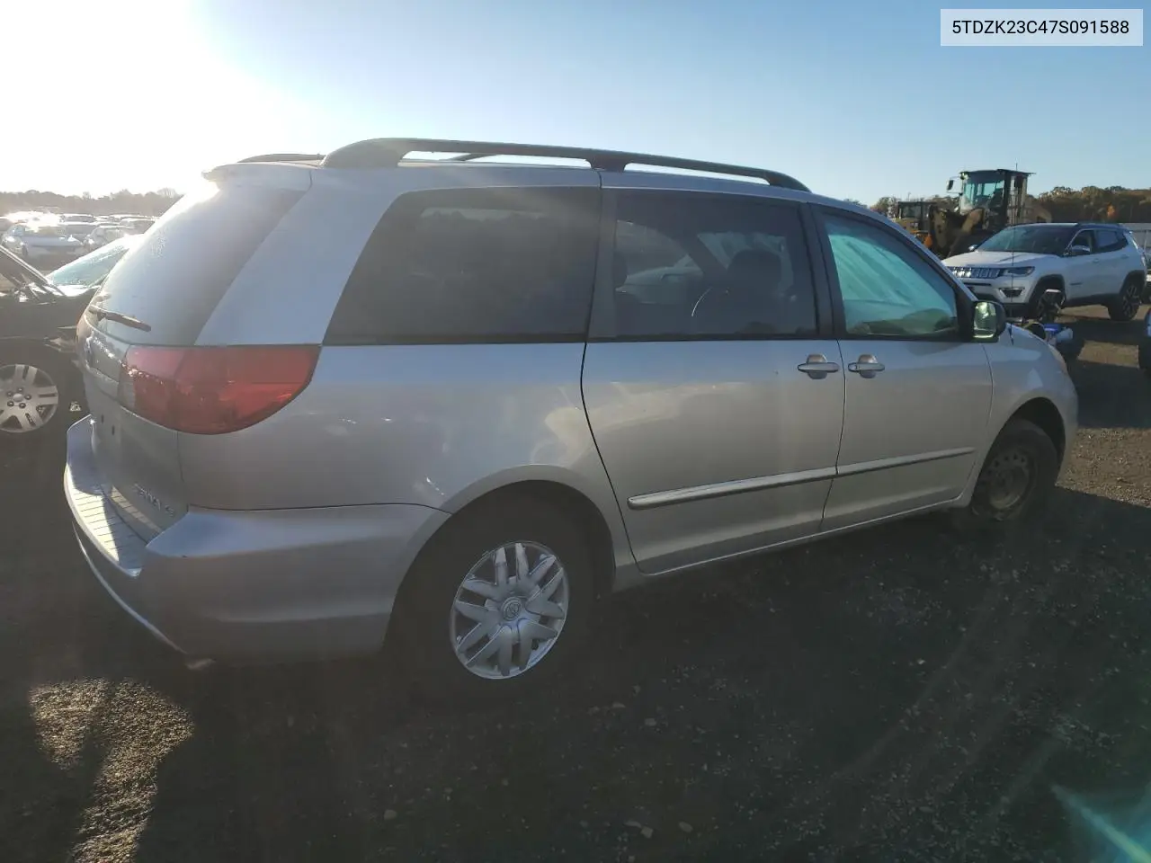 5TDZK23C47S091588 2007 Toyota Sienna Ce