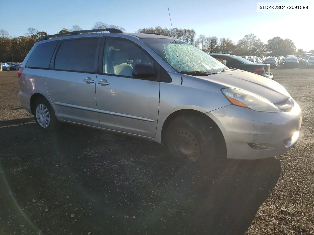 5TDZK23C47S091588 2007 Toyota Sienna Ce