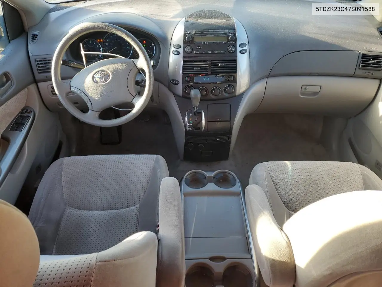 5TDZK23C47S091588 2007 Toyota Sienna Ce