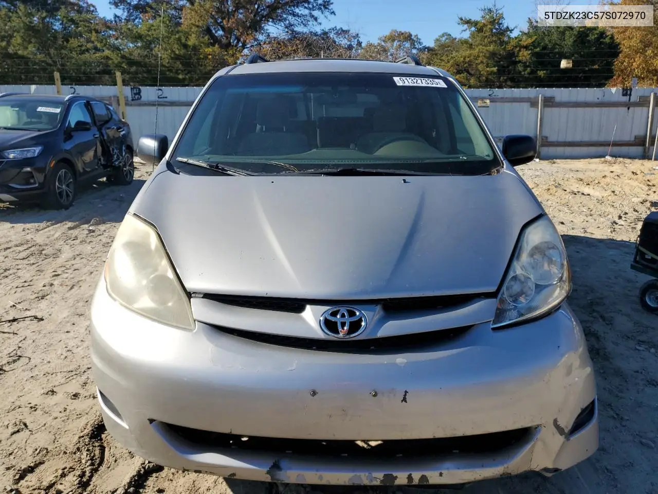 5TDZK23C57S072970 2007 Toyota Sienna Ce