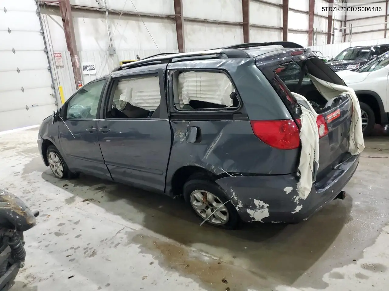 5TDZK23C07S006486 2007 Toyota Sienna Ce