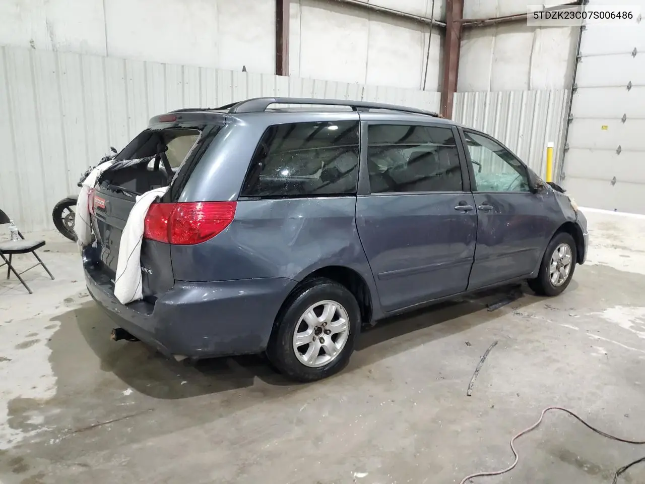5TDZK23C07S006486 2007 Toyota Sienna Ce