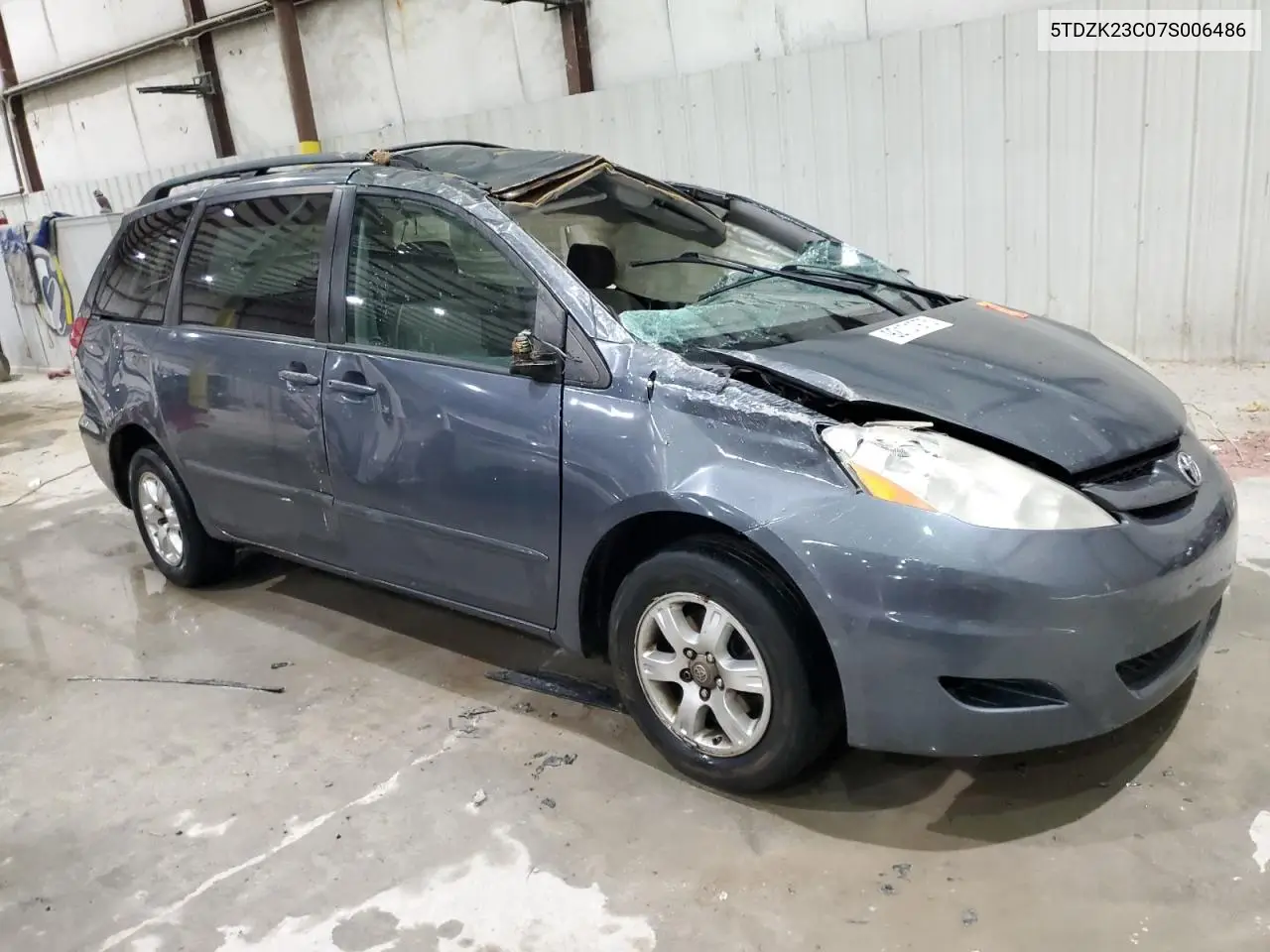 5TDZK23C07S006486 2007 Toyota Sienna Ce