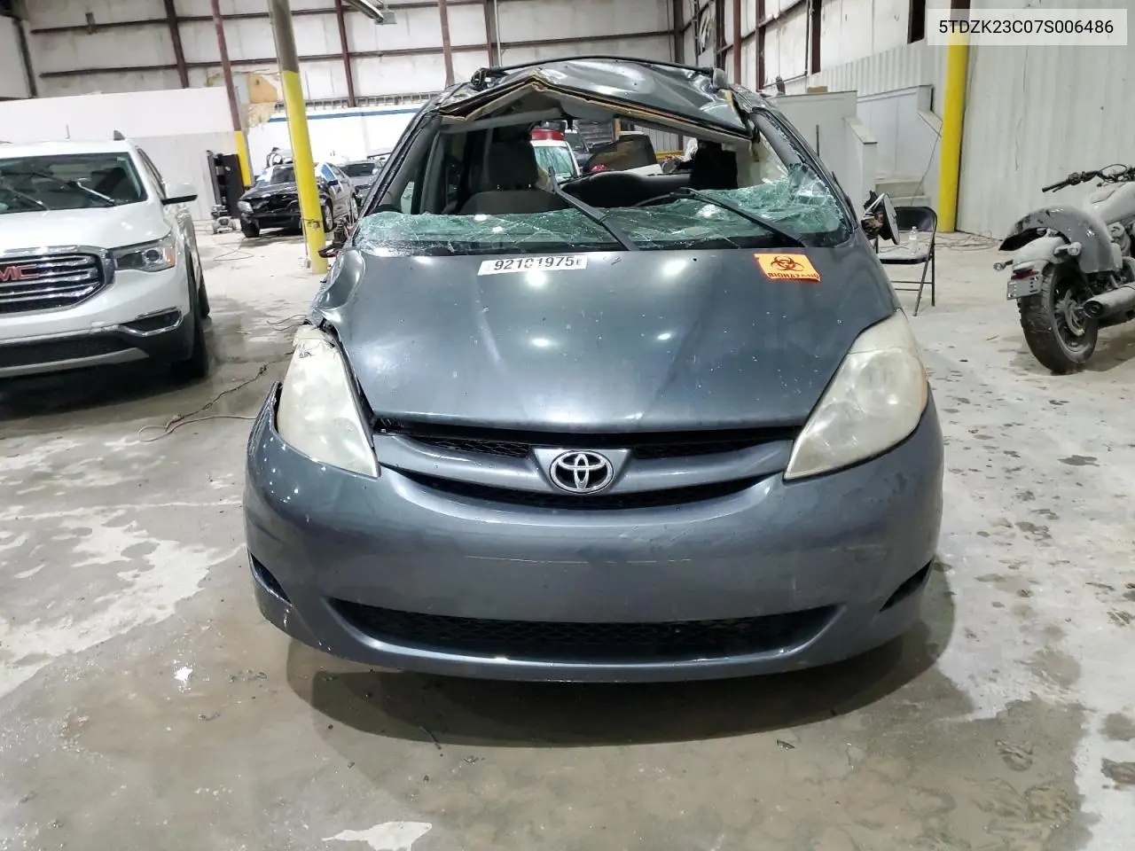 5TDZK23C07S006486 2007 Toyota Sienna Ce