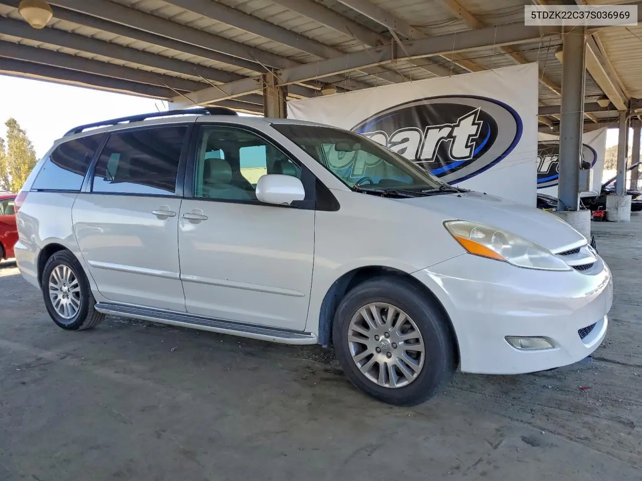 5TDZK22C37S036969 2007 Toyota Sienna Xle