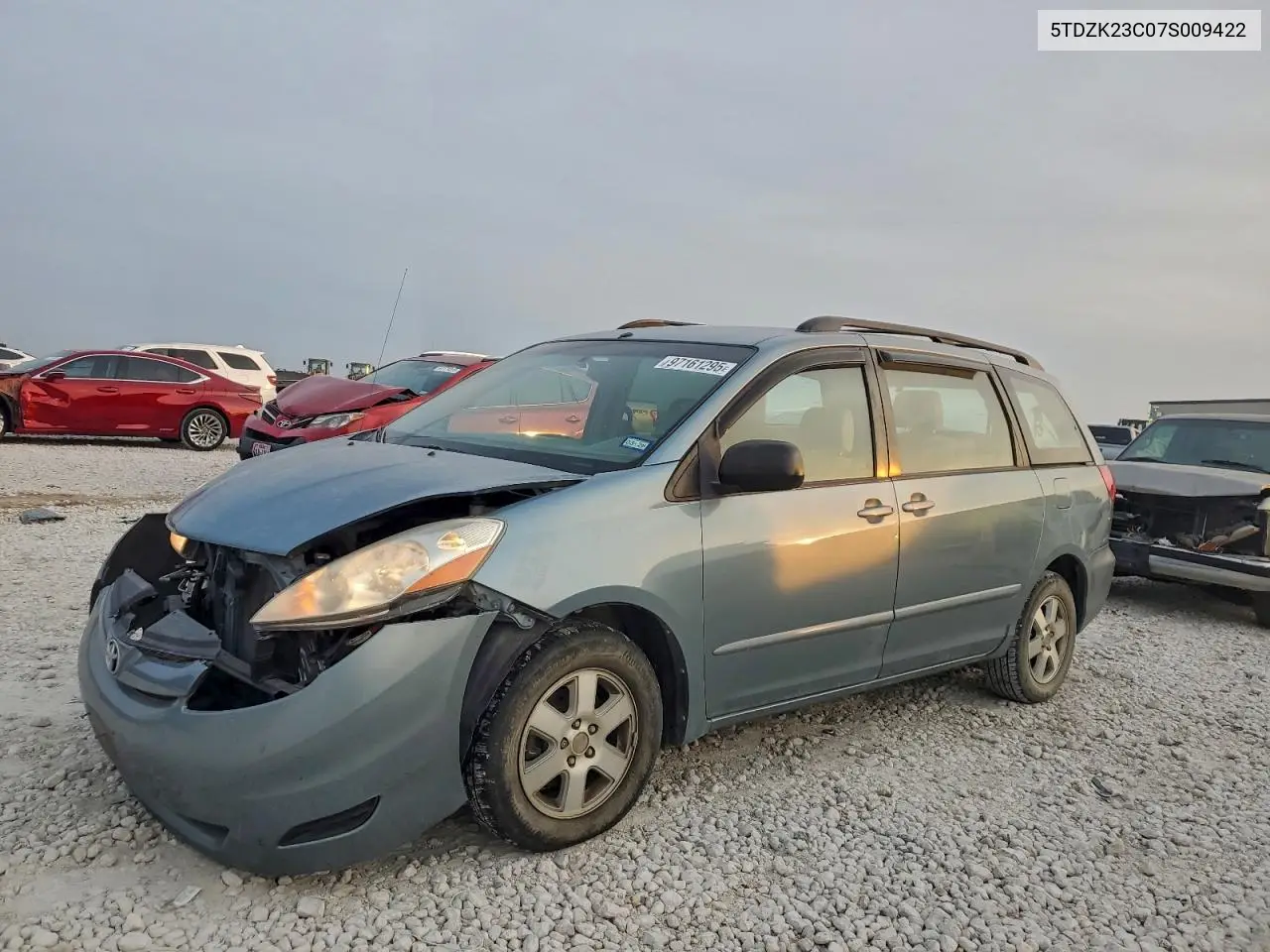 5TDZK23C07S009422 2007 Toyota Sienna Ce