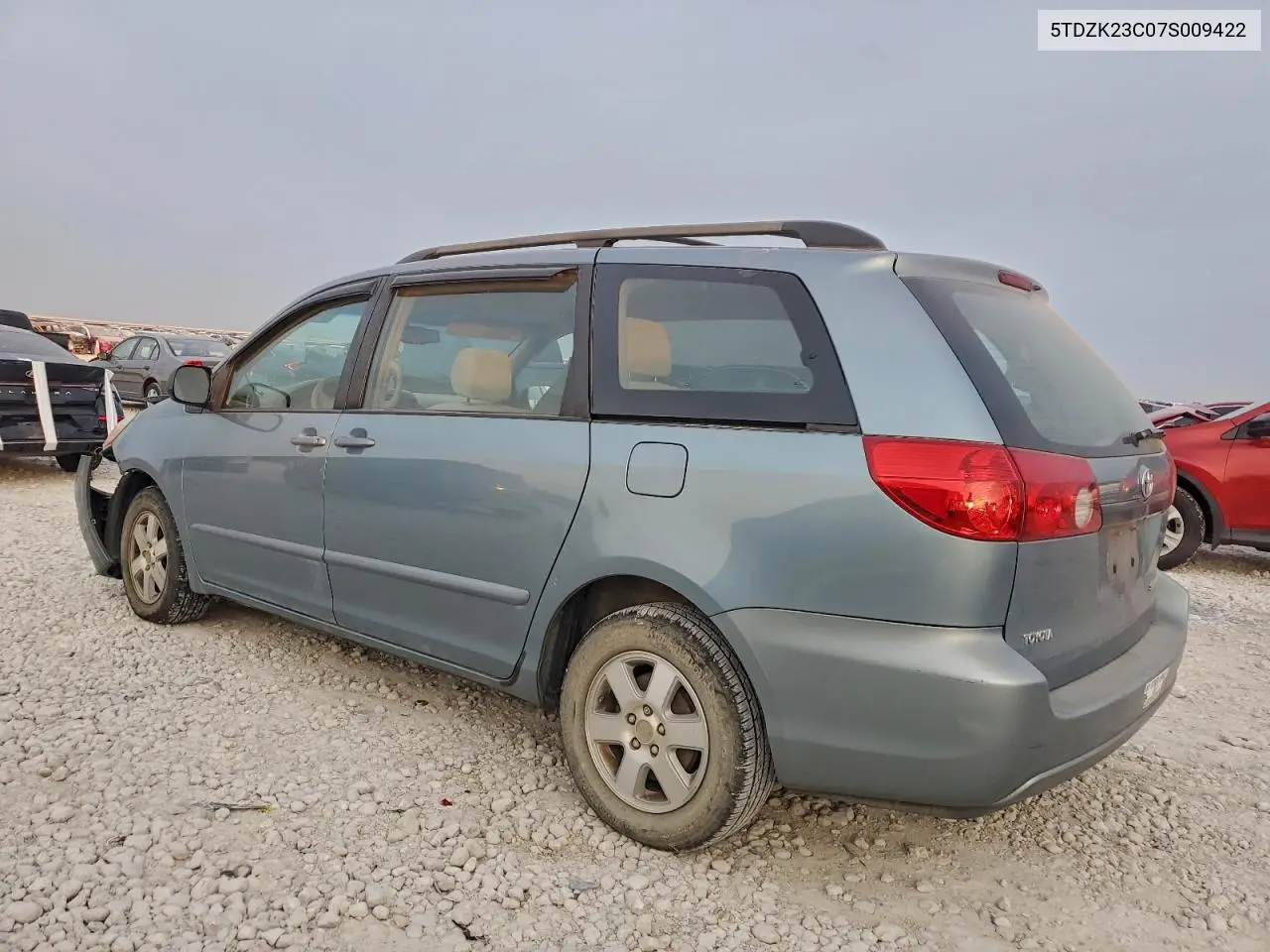 5TDZK23C07S009422 2007 Toyota Sienna Ce
