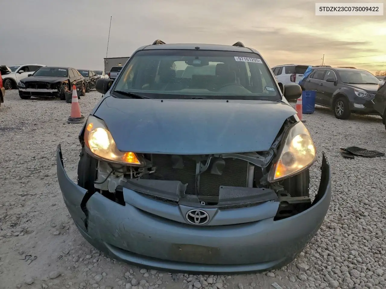 5TDZK23C07S009422 2007 Toyota Sienna Ce