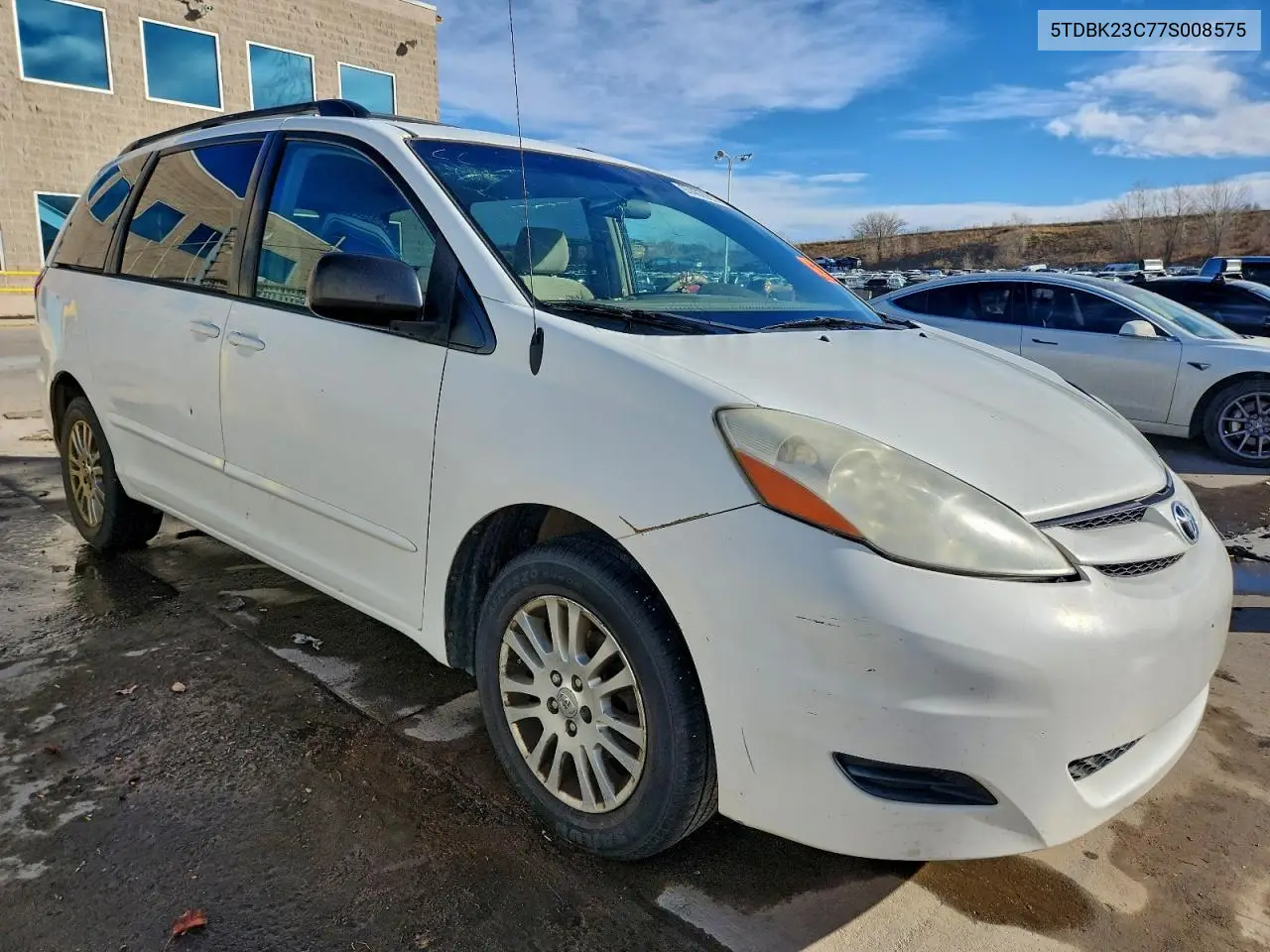 5TDBK23C77S008575 2007 Toyota Sienna Le