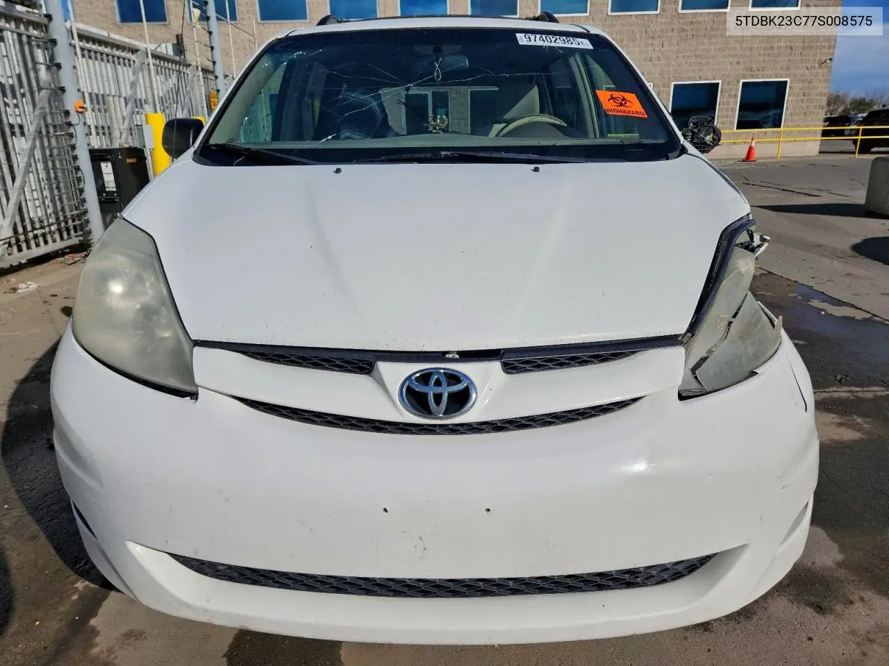 5TDBK23C77S008575 2007 Toyota Sienna Le