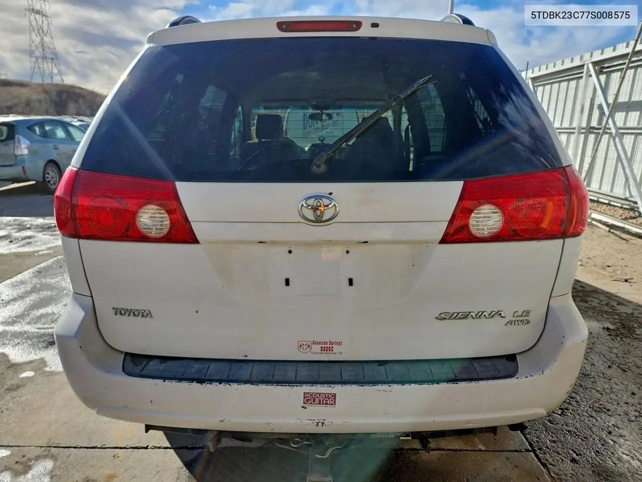 5TDBK23C77S008575 2007 Toyota Sienna Le