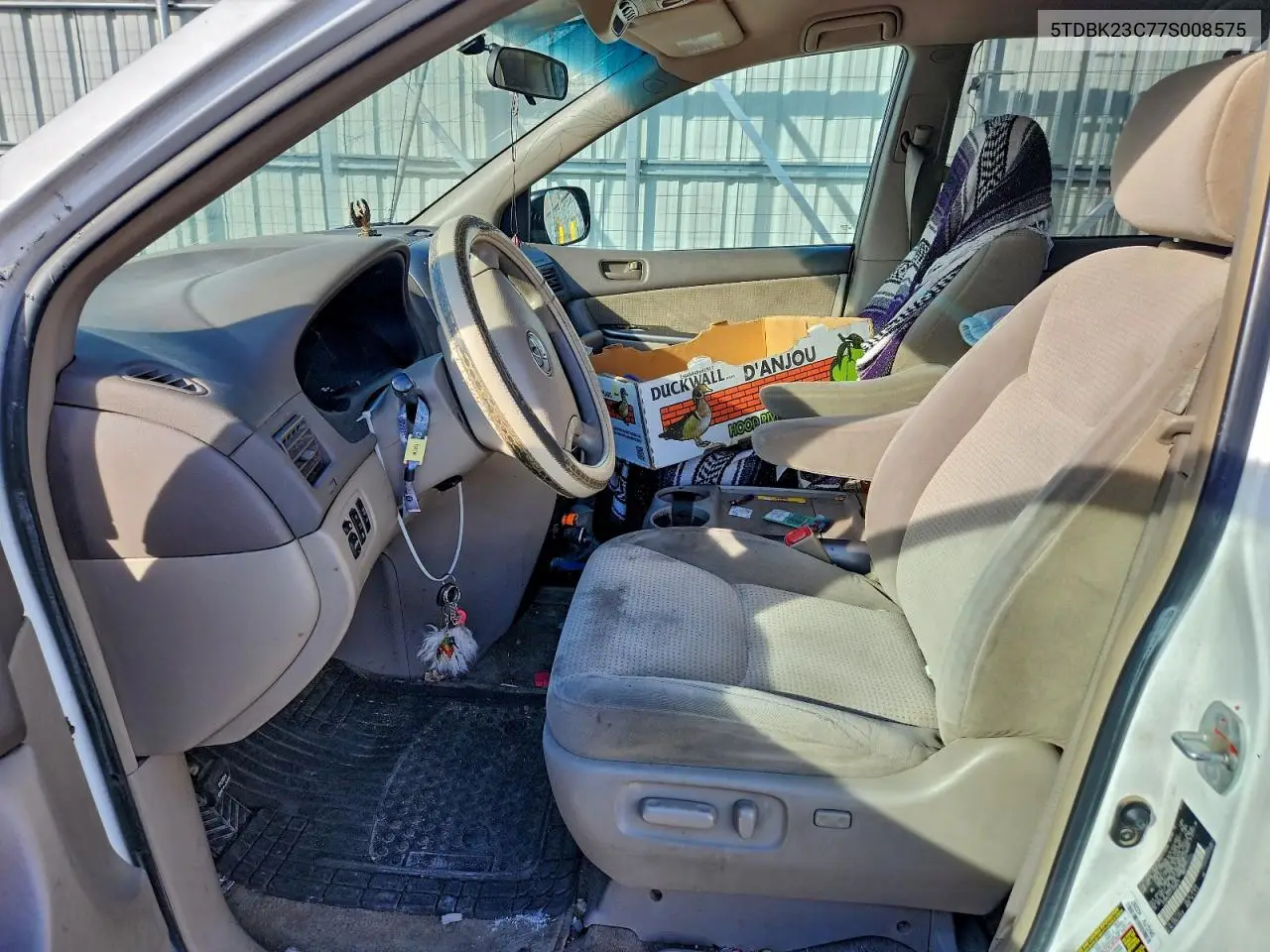 5TDBK23C77S008575 2007 Toyota Sienna Le