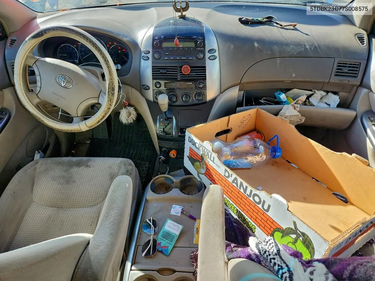 5TDBK23C77S008575 2007 Toyota Sienna Le
