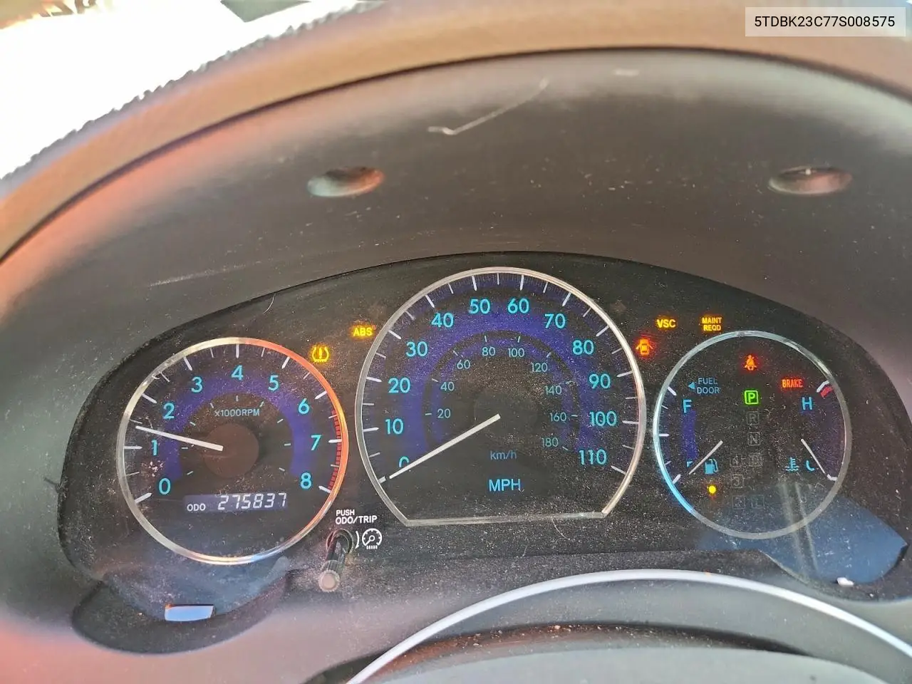 5TDBK23C77S008575 2007 Toyota Sienna Le