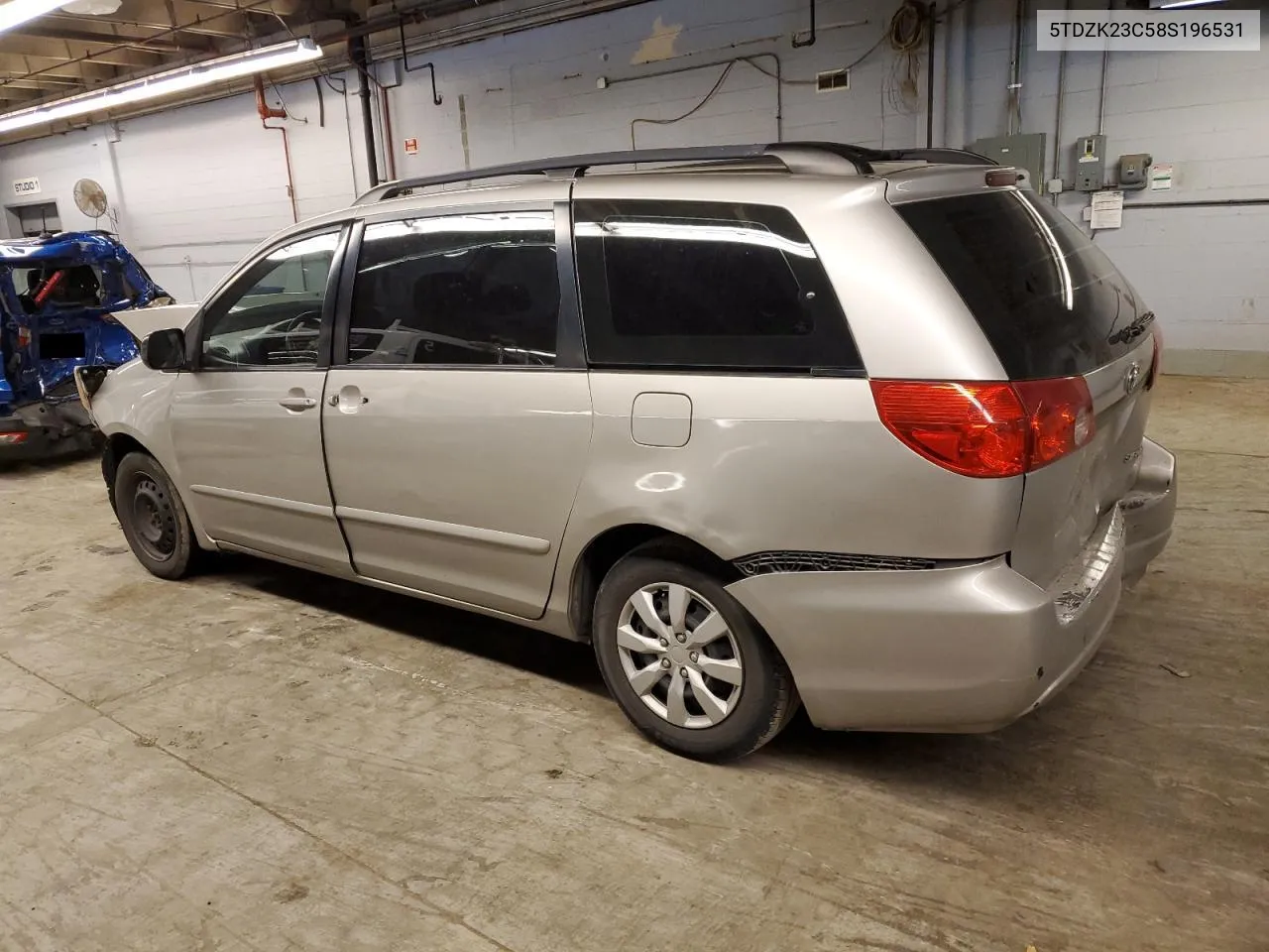 5TDZK23C58S196531 2008 Toyota Sienna Ce