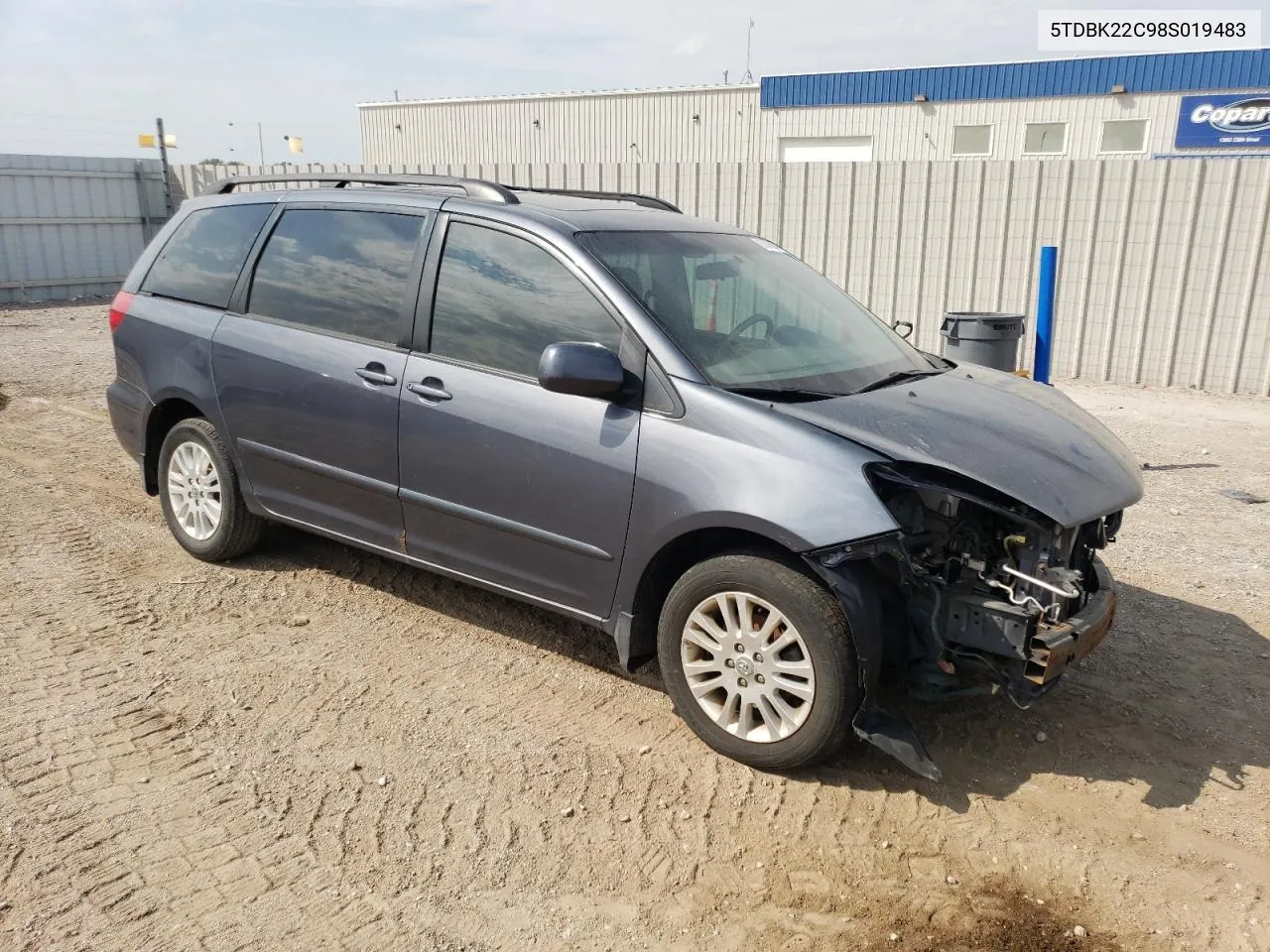 5TDBK22C98S019483 2008 Toyota Sienna Xle