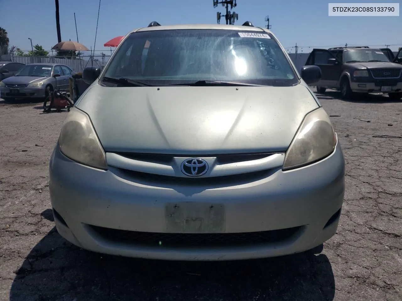 5TDZK23C08S133790 2008 Toyota Sienna Ce